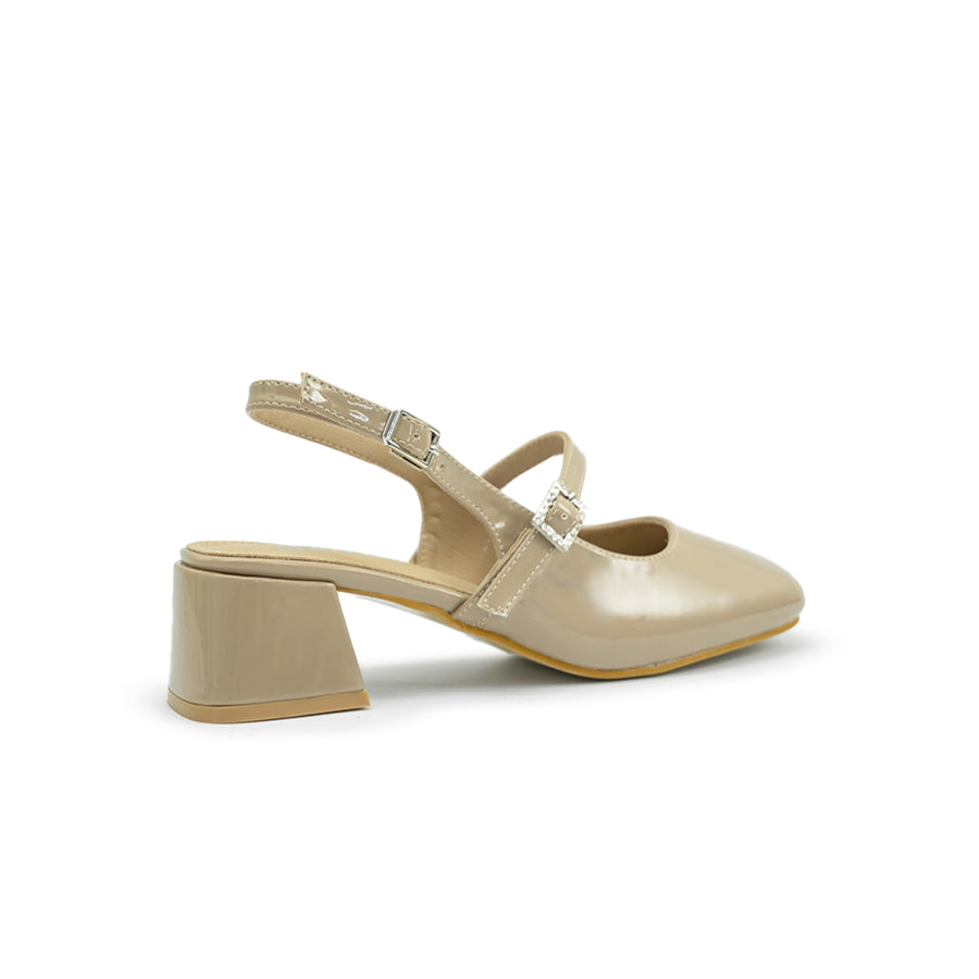 Women's Heeled Sandals LY 29112 Black/Taupe C74