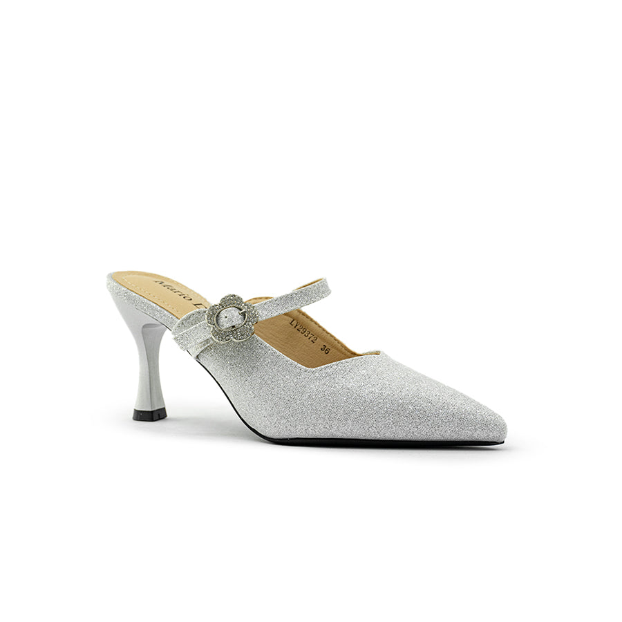 Mario D' boro Women's Evening Sandals LY 29372 - Soft Gold / Soft Silver C80