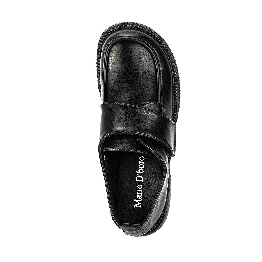 Mario D' Boro Women's Korean Flat Shoes Lw 24011 Black C31