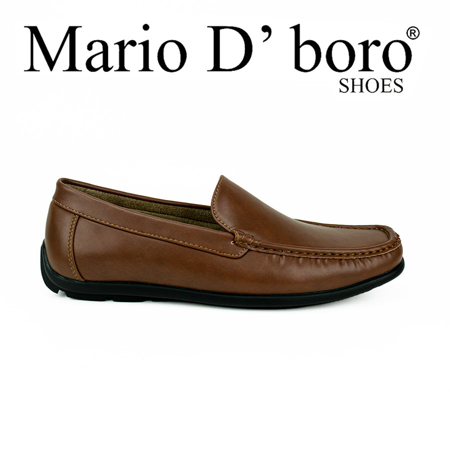 Mario D' Boro Men's Casual Shoes Mv 22018 Black/Tan