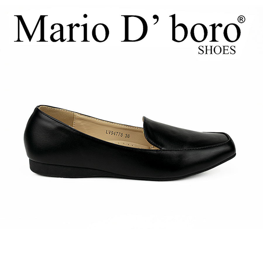 Mario D' Boro Women's Sshs Flats Lv 94778 Black