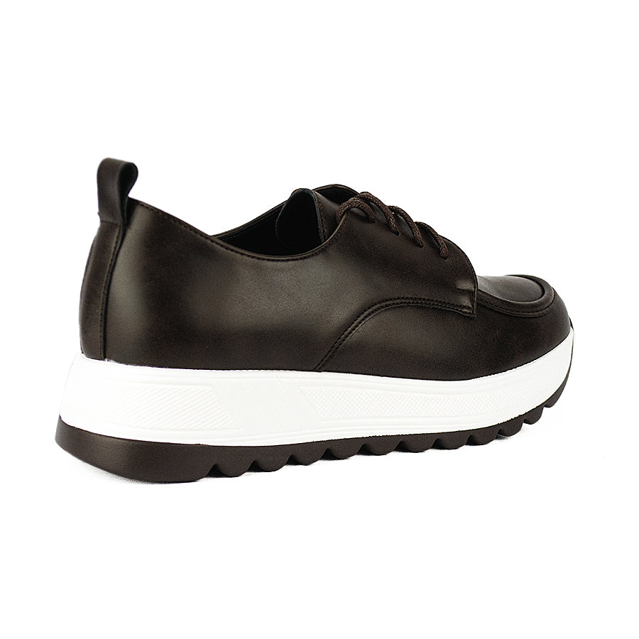 Mario D' Boro Women Oxford Lw 26021 Dark Brown/Tan C46