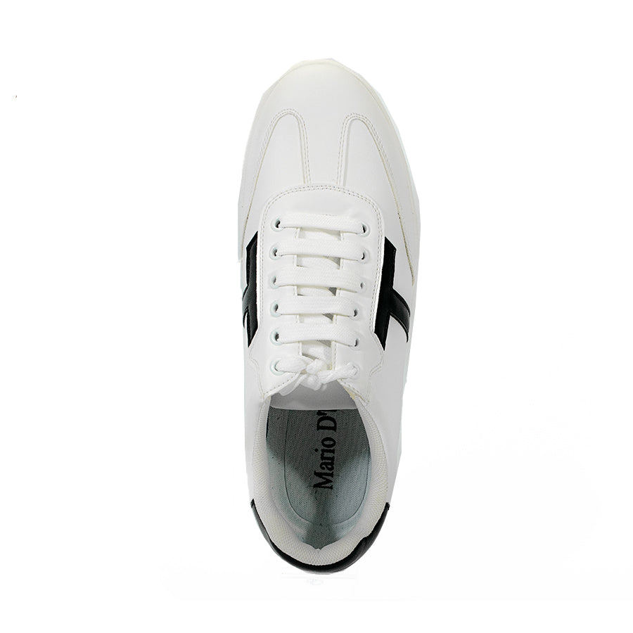 Mario D' Boro Men's Casual Sneakers MX 25405 Dark Brown/White C59