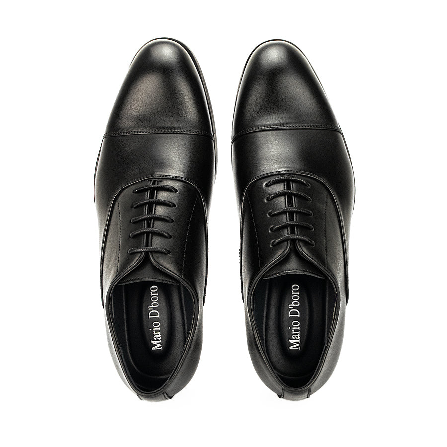 Mario D' Boro Men's Formal Shoes With Lace Mw 24065 Black/Maroon C32