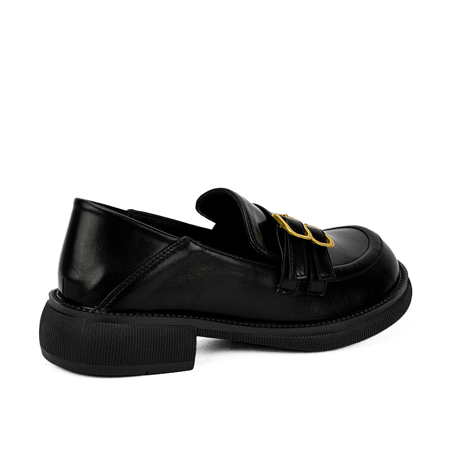 Mario D' Boro Women's Korean Flat Shoes Lw 23347 Black