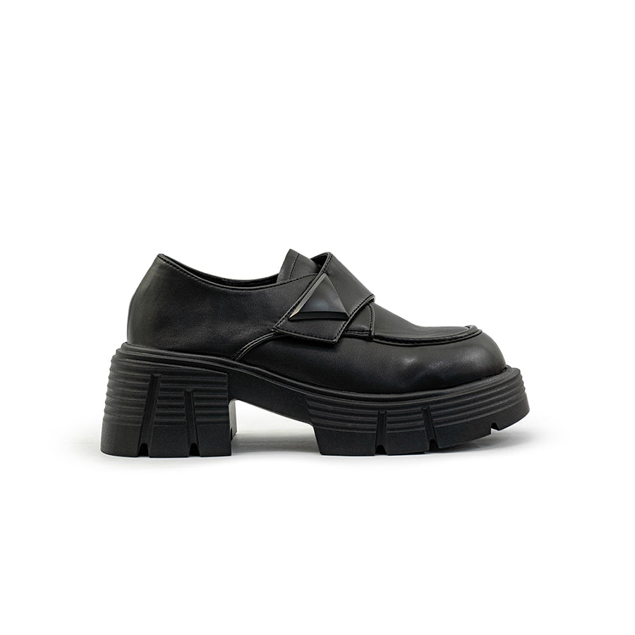 Mario D' boro Women's Korean Flats LY 29132 Black C86