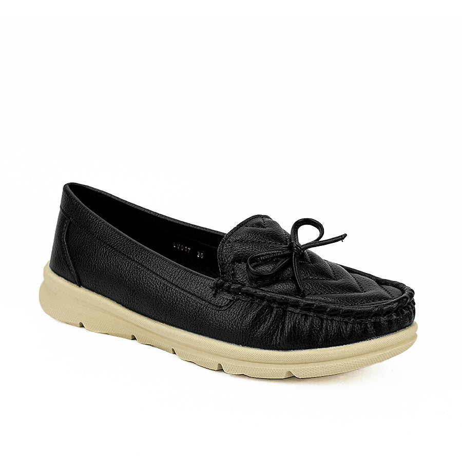 Mario D' Boro Women's Flat Lv 017 Black/Taupe