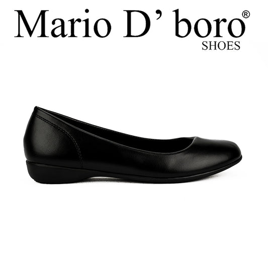 Mario D' Boro Women's Sshs Flat Shoes Lw 23787 Black
