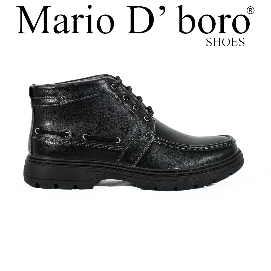 Mario D' Boro Men's Boots MY 25840 Black/Brown C64