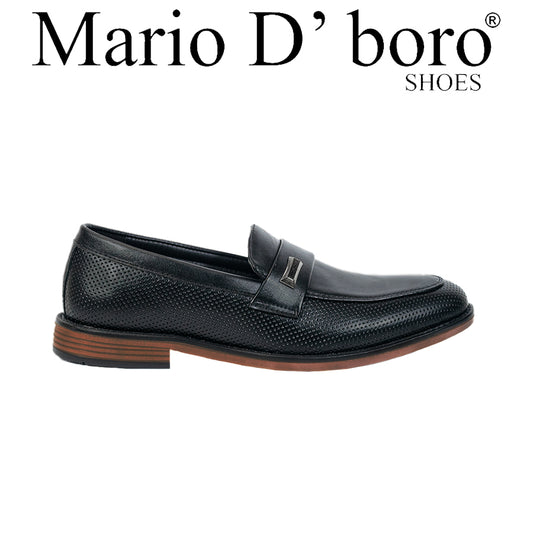 Mario D' Boro Men's Formal Slip On MY 25779 Black C66