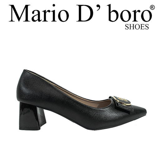 Mario D' Boro Women's College Pumps LX 26661 Black C63