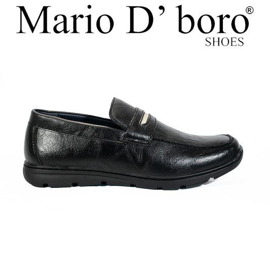 Mario D' Boro Men's Formal Slip On MY 25746 Black C64