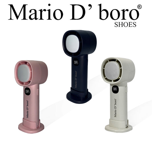 Mario D' Boro Portable Fan Blue/Pink/White