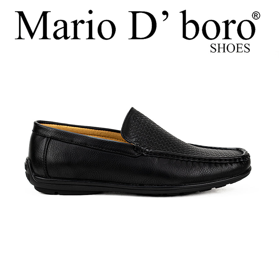 Mario D' Boro Men's Casual Shoes Mv 22416 Black
