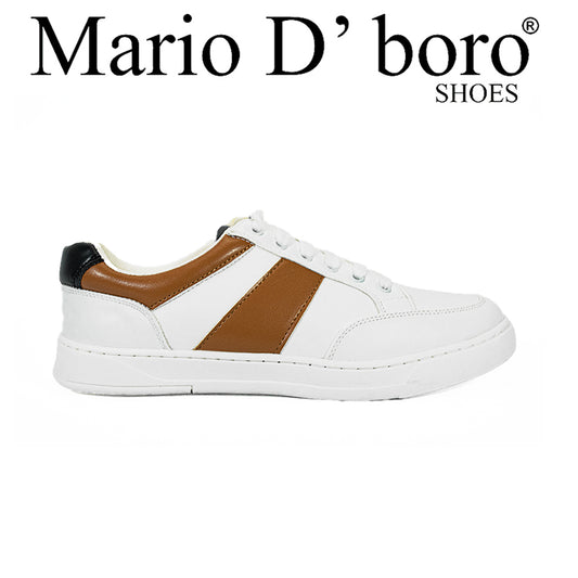 Mario D' Boro Men's Casual Sneakers MX 25404 White C59
