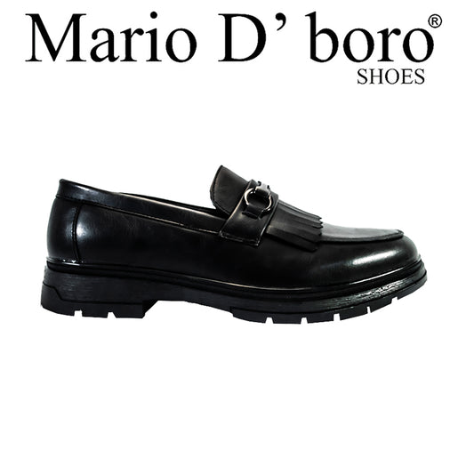 Mario D' Boro Men's Formal Slip On MX 25520 Black C60