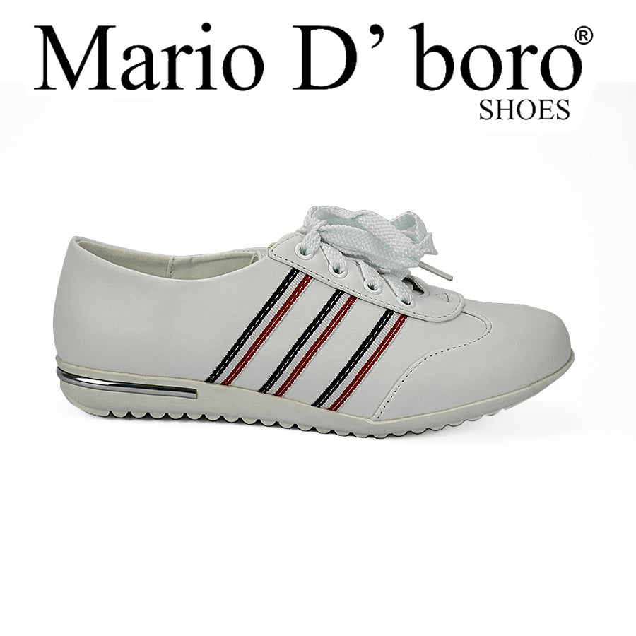 Mario D' Boro Women's Sneakers Shoes Lw 23775 Black/White