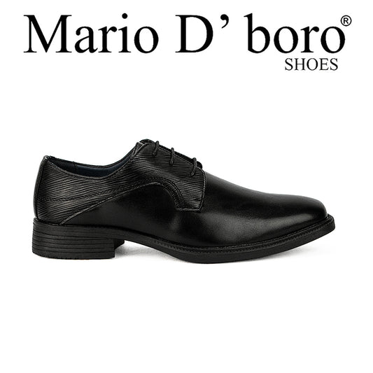 Mario D' Boro Men's Formal Shoes With Lace Mw 24066 Black/Dark Brown C32