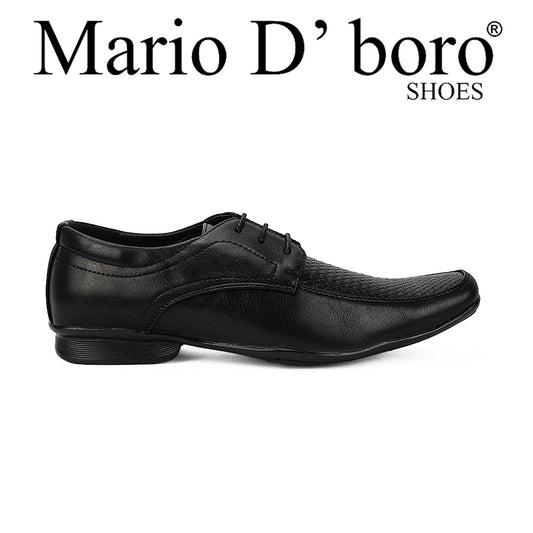 Mario D' Boro Men's Formal Shoes with Lace MW 24129 Black C35