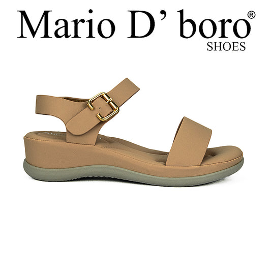 Mario D' Boro Women's Sandals Lw 24737 Off White/Old Rose C37