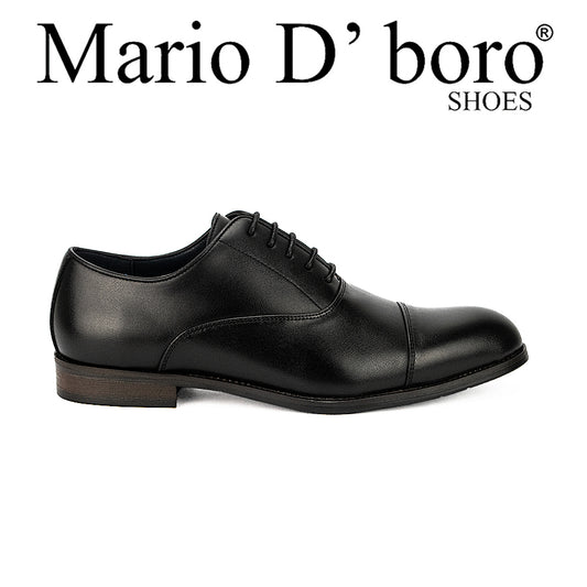 Mario D' Boro Men's Formal Shoes With Lace Mw 24065 Black/Maroon C32