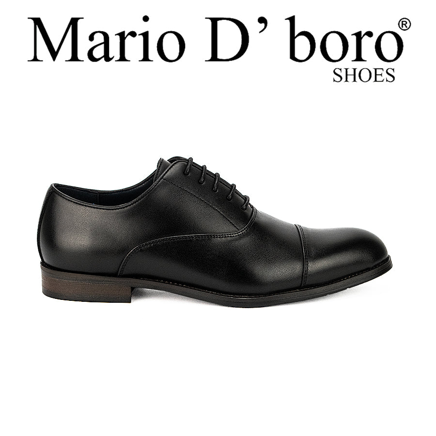 Mario D' Boro Men's Formal Shoes With Lace Mw 24065 Black/Maroon C32