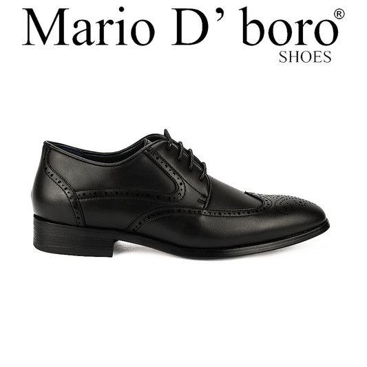 Mario D' Boro Men's Formal Elite Mw 24588 Black/Dark Brown C45