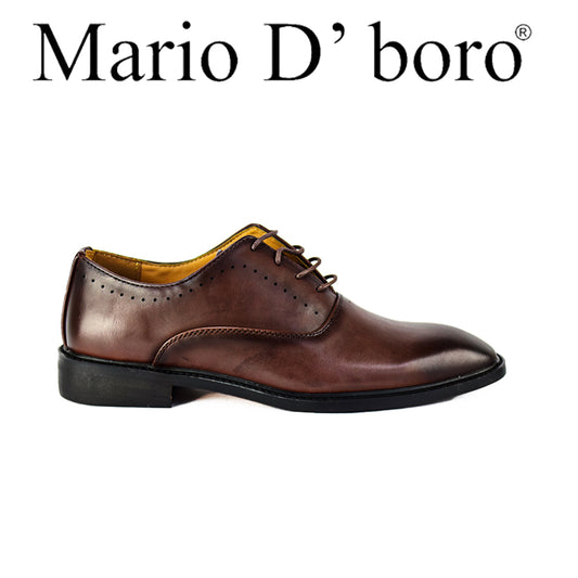 Mario D' Boro Men's Formal with Lace MX 24706 Dark Brown C50