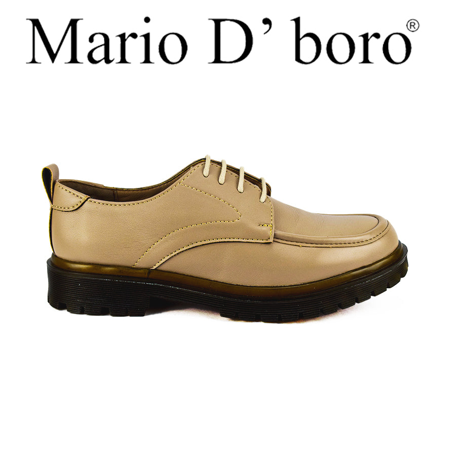 Mario D' Boro Women Formal Oxford LX 26124 Black and Taupe C47 C60