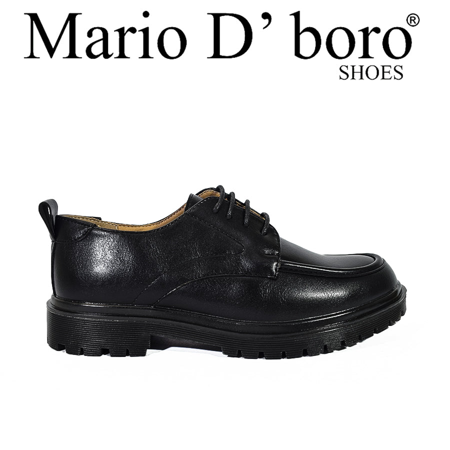 Mario D' Boro Women Formal Oxford LX 26124 Black and Taupe C47 C60