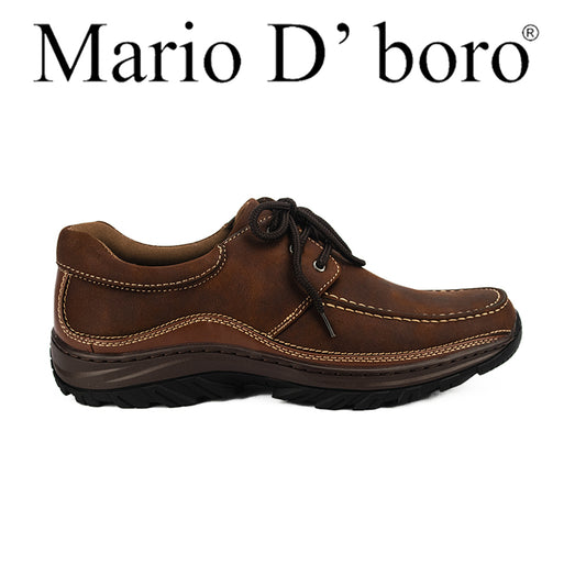 Mario D' Boro Men's Casual Loafers MX 24705 Black/Brown C48