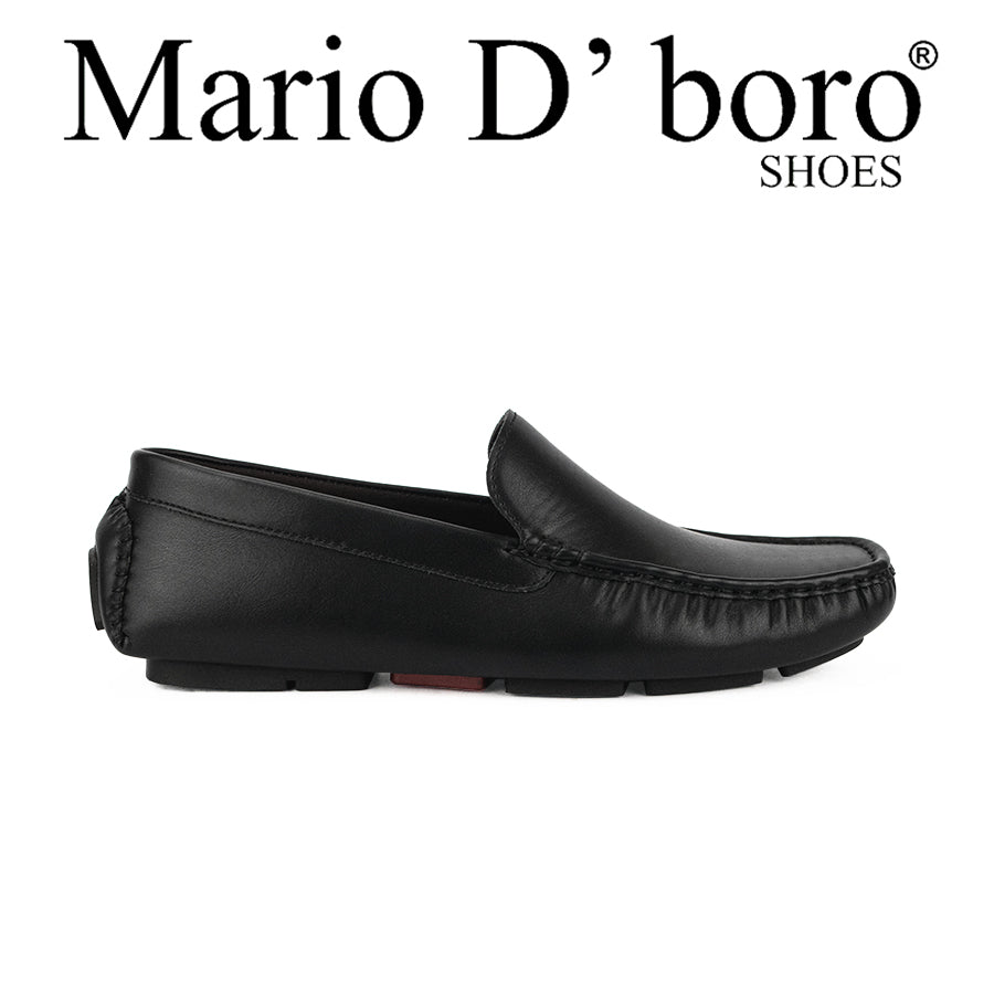 Mario D' Boro Men's Casual Shoes MV 039 Black/Navy Blue