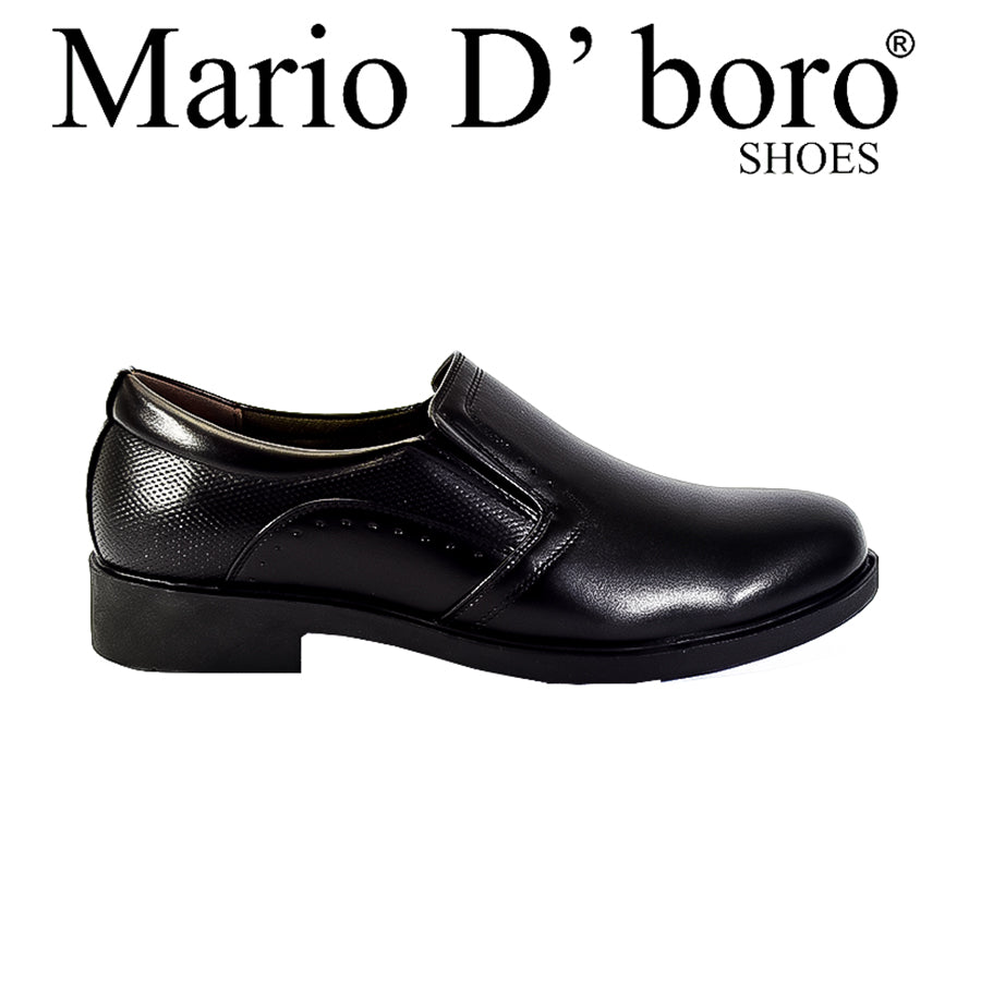 Mario D' Boro Men's Formal Slip On MX 24573 Black C53
