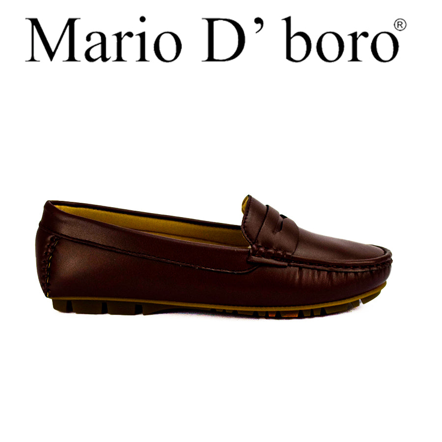 Mario D' Boro Women's Loafers LX 22866 Brown C48