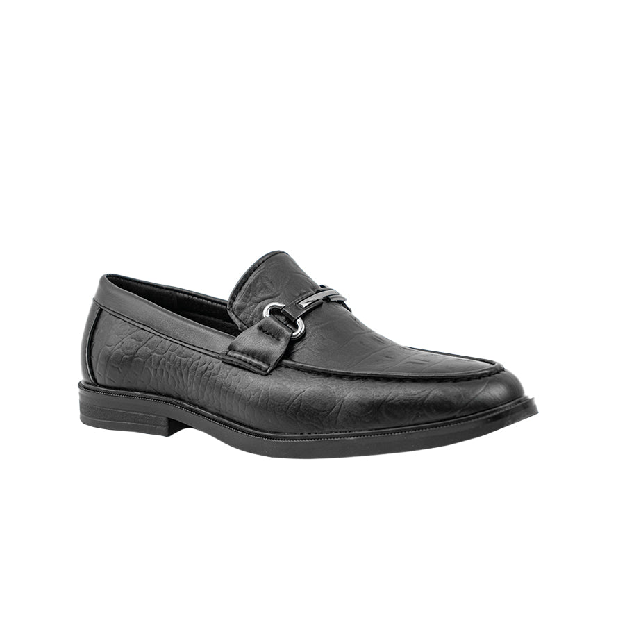 Men's Formal Slip On MY 26068 BLACK/Dark Brown C72