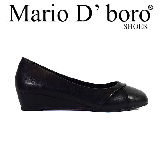 Mario D' boro Women's College Pumps LX 27231 Black C56