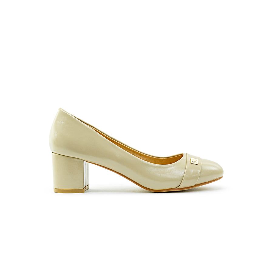 Mario D' boro Women College Pumps LX 27434 Black / Beige C80