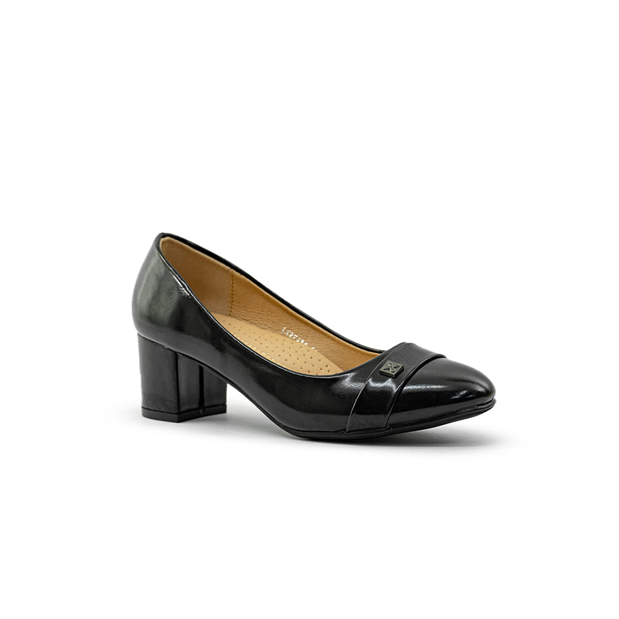 Mario D' boro Women College Pumps LX 27434 Black / Beige C80