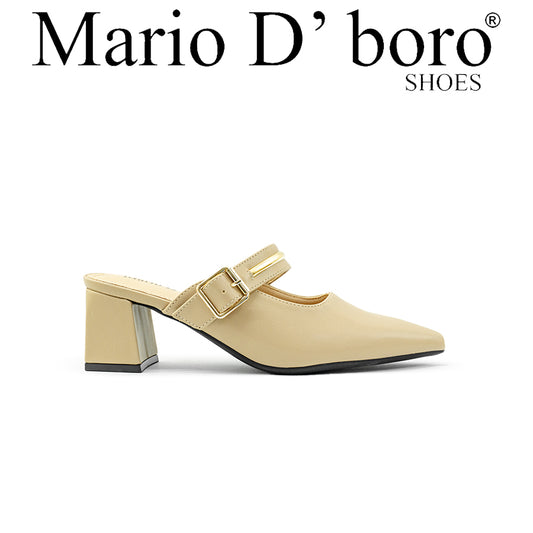 Mario D' boro Women's Heeled Sandals LY 29378 - Beige / Bone C80