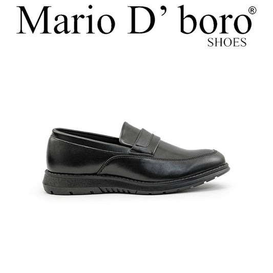 Mario D' boro Men's Formal Slip On MY 26650 Black C85