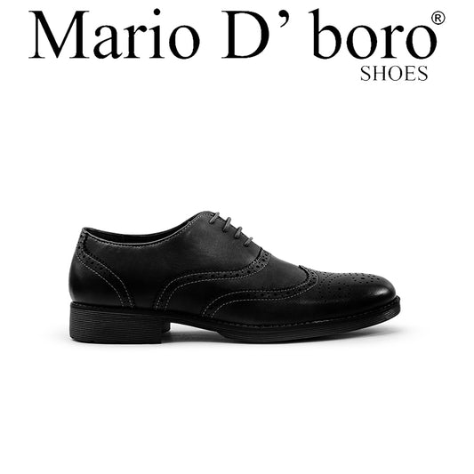 Mario D' boro Men's Formal with Lace MY 26660 - Black /Dark Brown C88